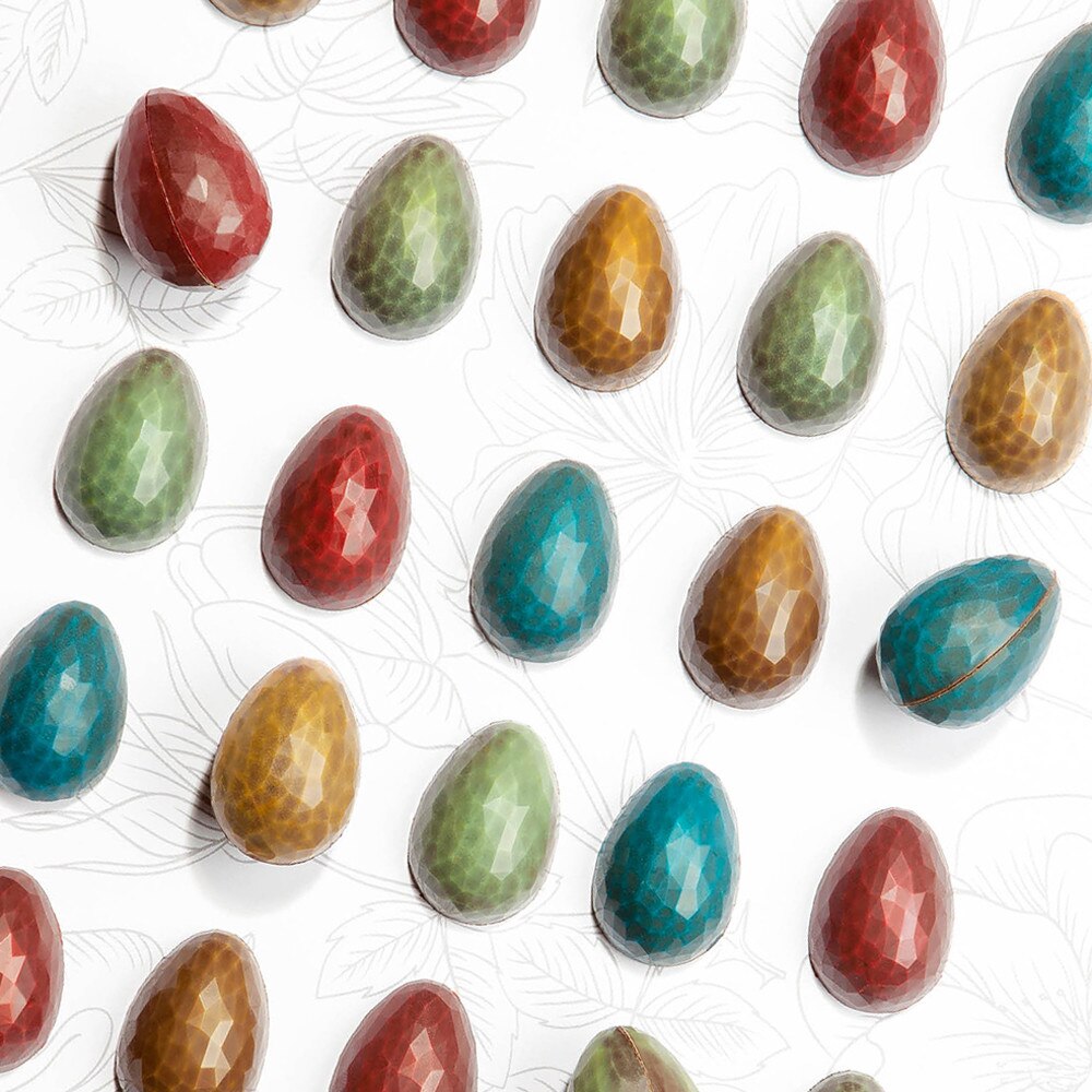 Chocolate World Mould - Egg Facet 33mm